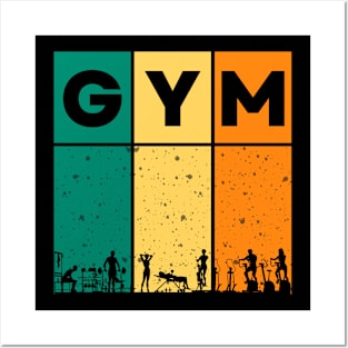 GYM Strong is Beautiful Posters and Art